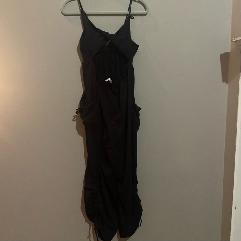 New! Free People jumpsuit Cutout Open Back 28113 - Picture 6 of 8